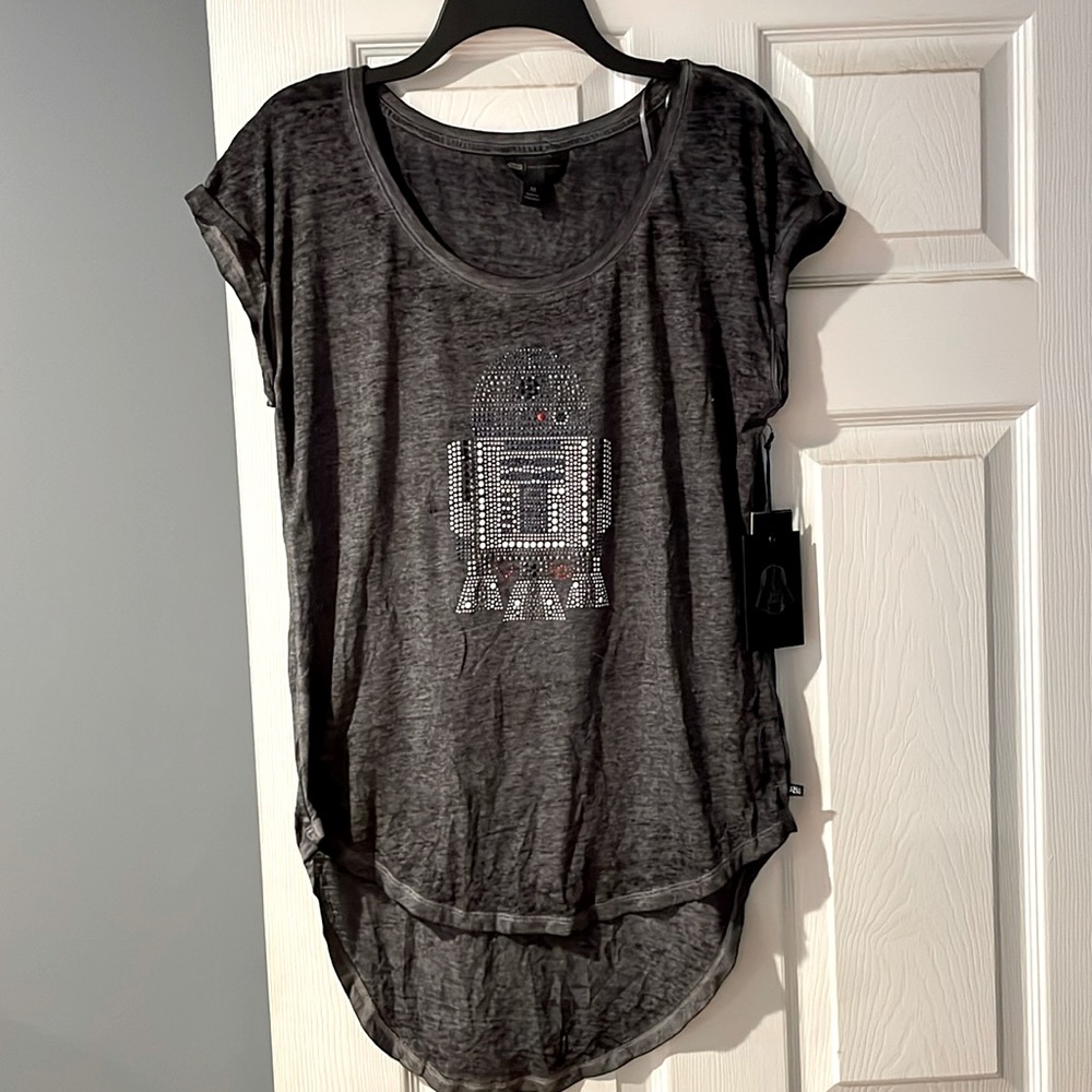 NWT Rock & Republic R2D2 T-shirt